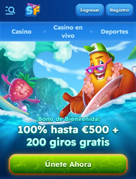 Spinfest Casino Sitio web móvil